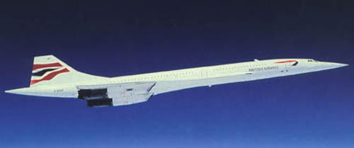 Concorde in high altitude 15 KB