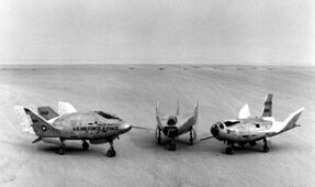 X-24A (L), M2-F3 (C), & HL-10 (R)