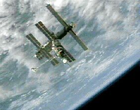 MIR in orbit