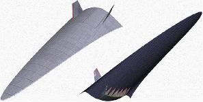 Top and Bottom views of Hyper Soar