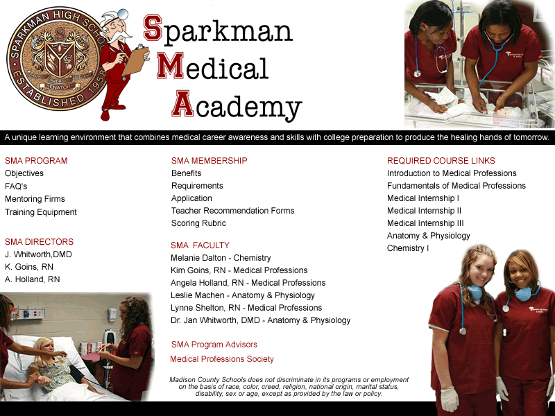 Sparkman Medical Academy