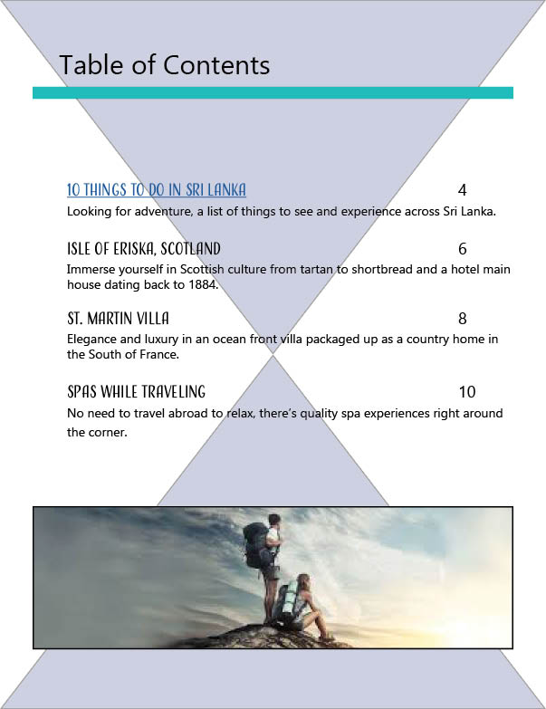 Magazine ToC