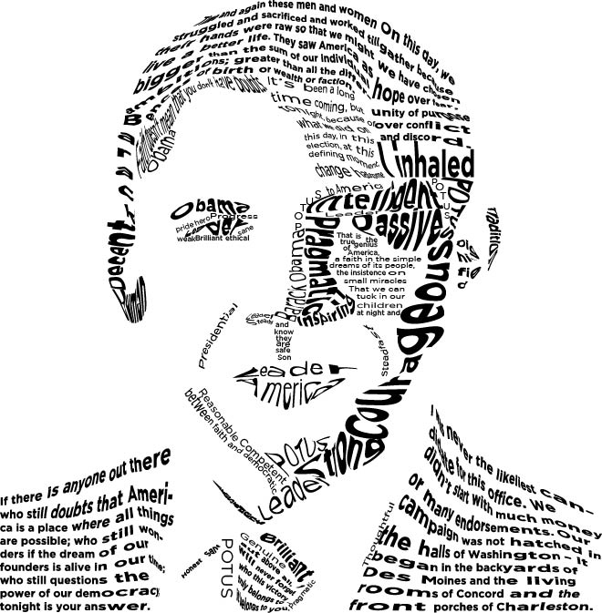 Typography Portrait