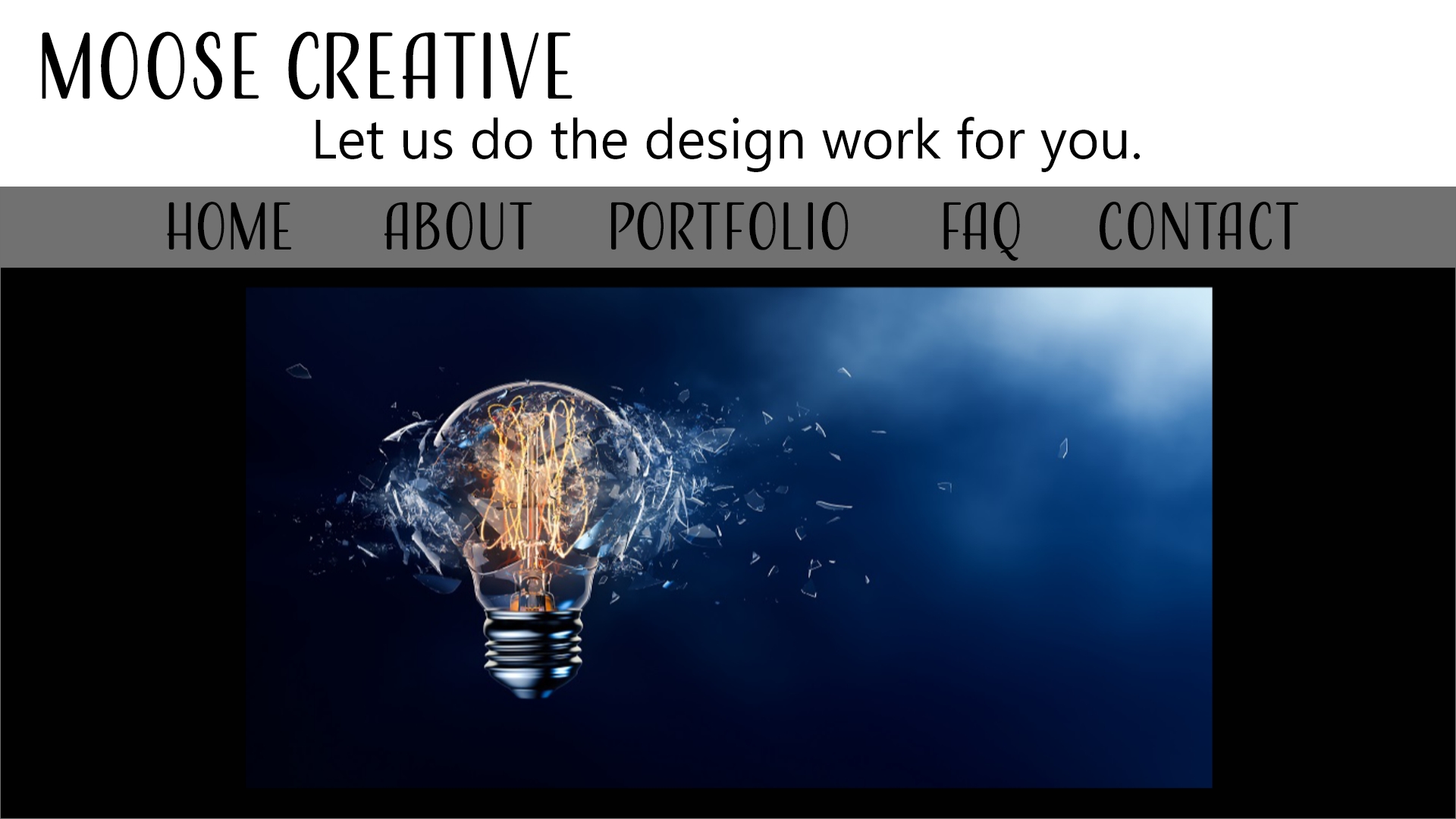 Desktop Wireframe