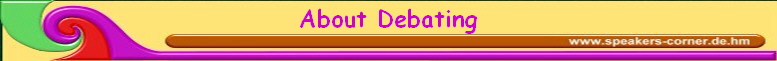 About Debating