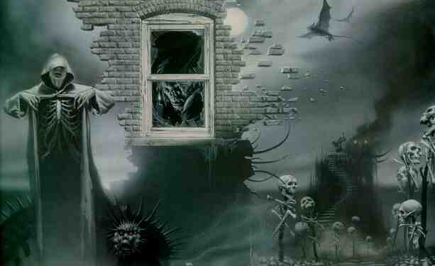 An H.P. Lovecraft image by Michael Whelan