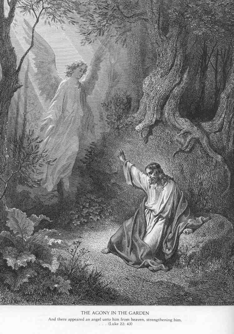 "Agony in the Garden" by Gustav Dore.