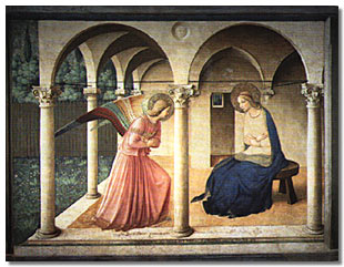 The Annunciation.