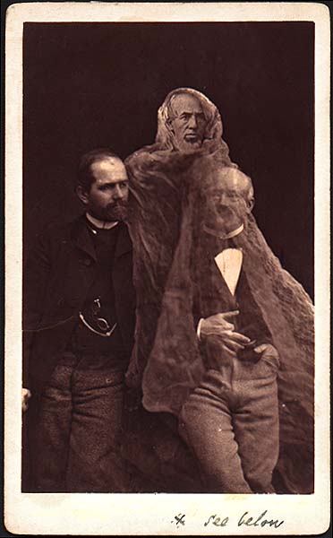 A disputed "spirit-photograph"