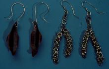 The chain is a versian of brass, copper and silver Bysantine.