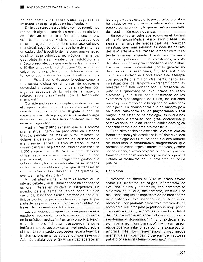 s�ndrome premenstrual