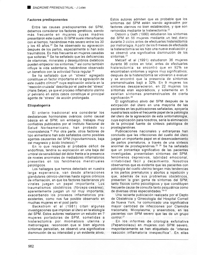 s�ndrome premenstrual