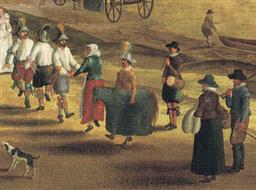 Morris Dancers along the Thames near Richmond
