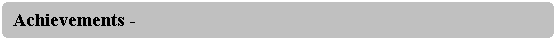 Rounded Rectangle: Achievements - 