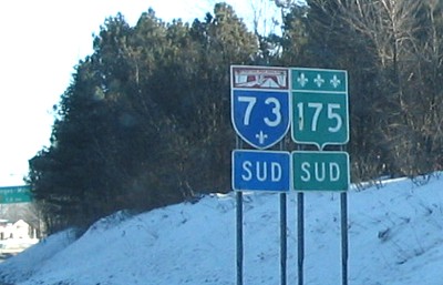 A73 sud, km 157 : 2005/02/05