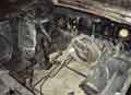 no engine - old car