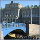 The Blue Bridge, St. Petersburg, Russia