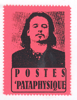 Pataphysics stamp, by Reed Altemus