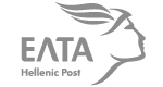 ELTA post logo - grey