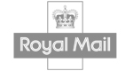 Royal Mail logo - grey