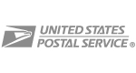 USPS logo - grey