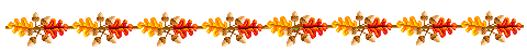 autumn leaves divider