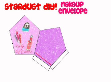 Cute little envelope: Makeup