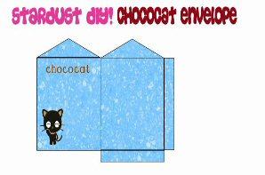Cute little envelope: Chococat