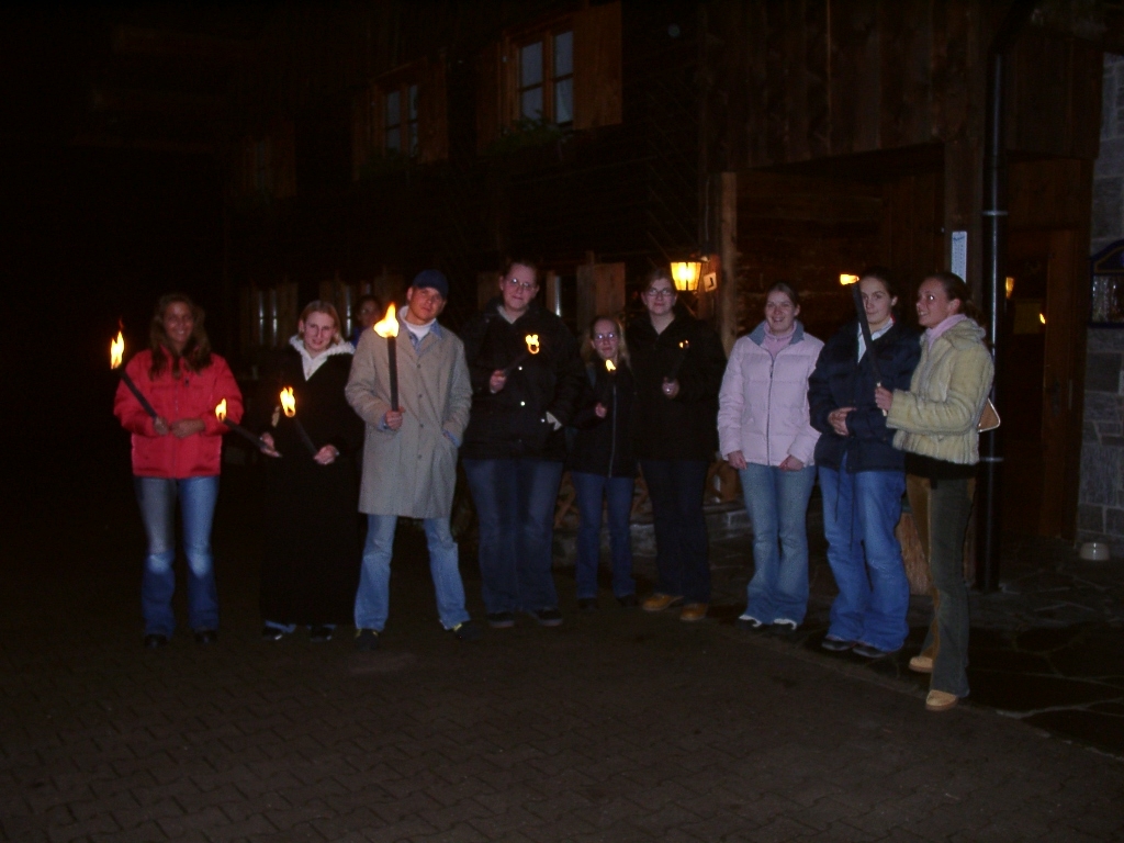 Bianca, Biene, Martin S., Claudi, Danny, Kathy, Bina, Steffi & Ilka (Martin S.-T�nzerin)