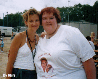 Sabine Bohlmann (Marienhof) & me