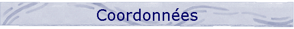 Coordonn�es