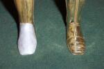 Vintage 12' C3PO, The Case of the Missing Foot