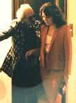 Anna Wich and Tornes at " A heron from Germany" 1987