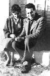 Jenia Kalogeropoulos and Tornes at "TO MEGALO KOLPO" 1958 by C.Theodoropoulos .