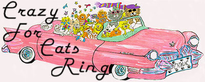 Crazy For 
Cats Ring