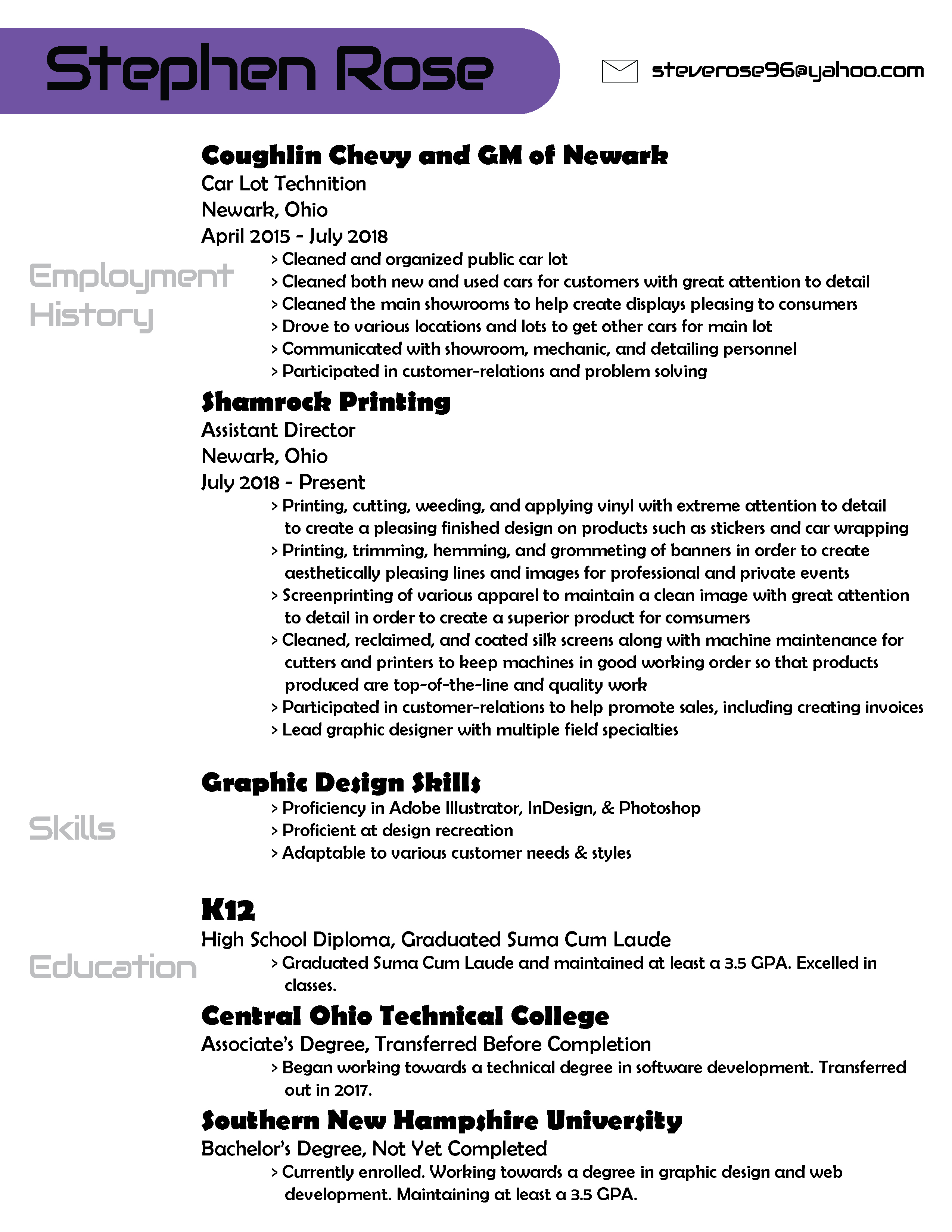Resume