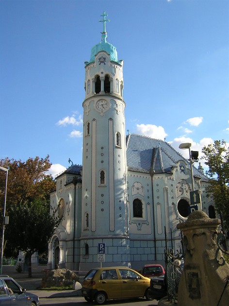 the blue (and white) Blue Church