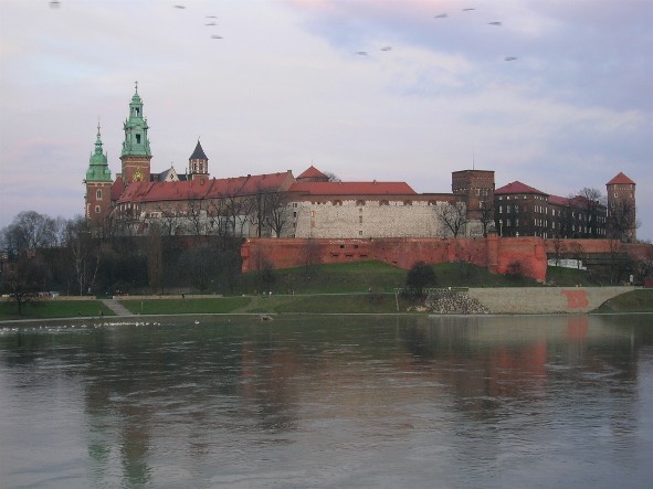Wawel Cathedral and Castle & the Vistula river