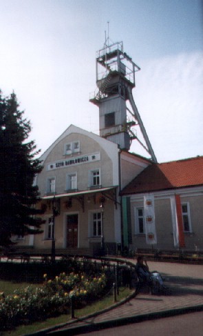 outside the mine