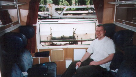 Fat Ginger in Carriage