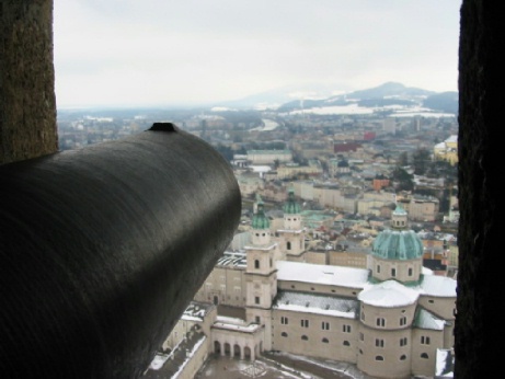view over the Old Town from the castle