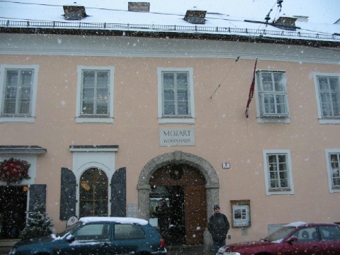 Mozart Residence in the snow
