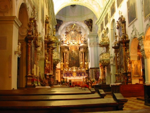 inside St Peter's Church