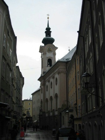 Linzer Gasse and St Sebastians Church