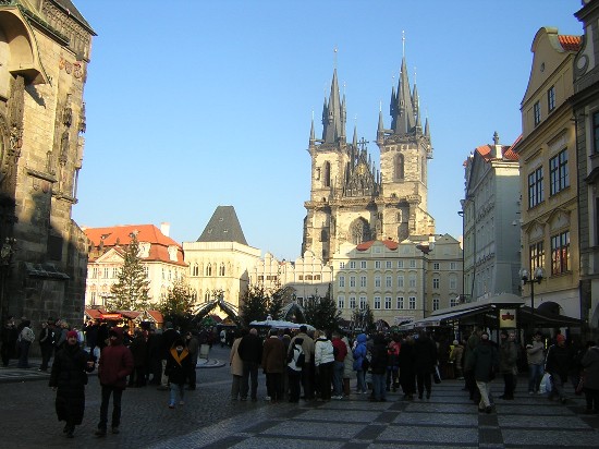 Tyn Church and the Old Town Square