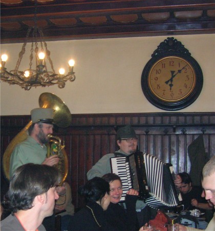 the house band at U Fleku
