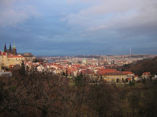 the view from the Stahov Monastery