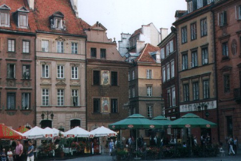 buildings surrounding the Old Town Square