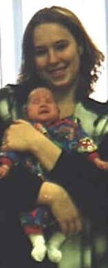 Allison (glowing) with Edward