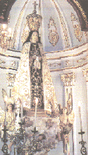 Virgen del Carmen (en Altar Capilla Virgen del Carmen)